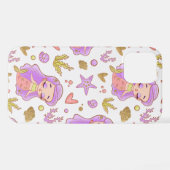 Seascape with Beach, Great Wave & Mount Sea Case iPhone Hoesje (Achterkant horizontaal)