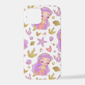 Seascape with Beach, Great Wave & Mount Sea Case iPhone Hoesje (Achterkant)