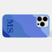 Seascape with Beach, Great Wave & Mount Sea Case iPhone Hoesje (Achterkant horizontaal)