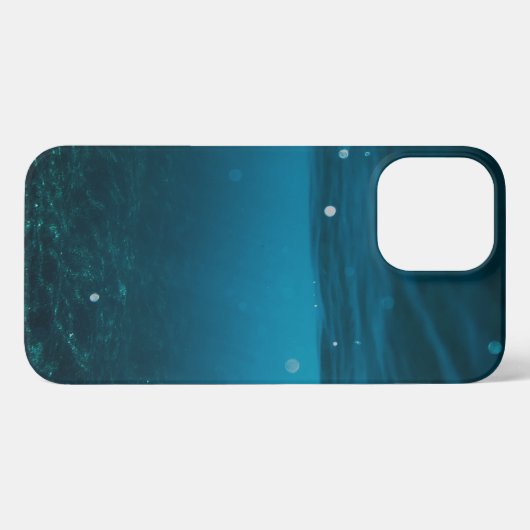 Seascape with Beach, Great Wave & Mount Sea Case iPhone Hoesje (Achterkant horizontaal)