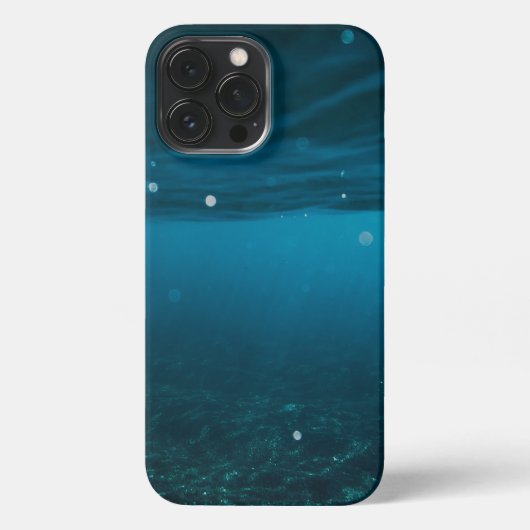 Seascape with Beach, Great Wave & Mount Sea Case iPhone Hoesje (Achterkant)