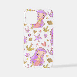  Seascape with Beach, Great Wave & Mount Sea Case iPhone 12 Mini Hoesje