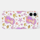 Seascape with Beach, Great Wave & Mount Sea Case iPhone Hoesje (Achterkant horizontaal)