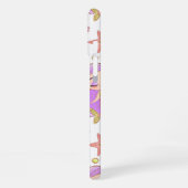 Seascape with Beach, Great Wave & Mount Sea Case iPhone Hoesje (Linkerkant)