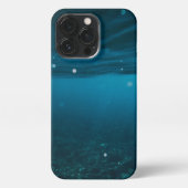 Seascape with Beach, Great Wave & Mount Sea Case iPhone Hoesje (Achterkant)