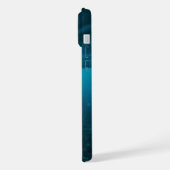 Seascape with Beach, Great Wave & Mount Sea Case iPhone Hoesje (Linkerkant)