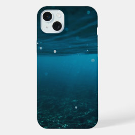 Seascape with Beach, Great Wave & Mount Sea Case iPhone 15 Plus Case