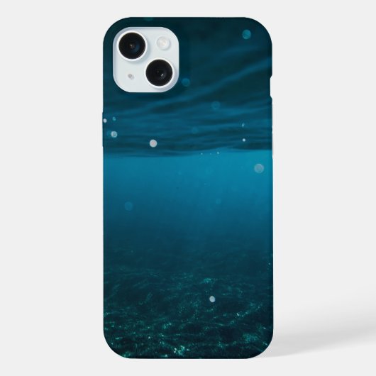 Seascape with Beach, Great Wave & Mount Sea Case iPhone Hoesje (Achterkant)