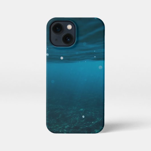 Seascape with Beach, Great Wave & Mount Sea Case iPhone Hoesje (Achterkant)