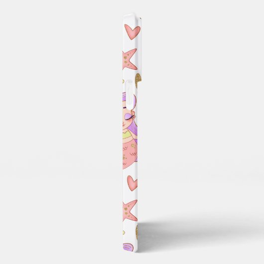  Seascape with Beach, Great Wave & Mount Sea Case iPhone Hoesje (Rechterkant)