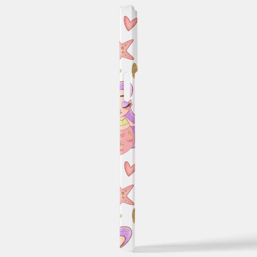 Seascape with Beach, Great Wave & Mount Sea Case iPhone Hoesje (Rechterkant)