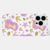 Seascape with Beach, Great Wave & Mount Sea Case iPhone Hoesje (Achterkant horizontaal)