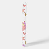 Seascape with Beach, Great Wave & Mount Sea Case iPhone Hoesje (Rechterkant)