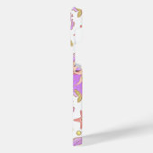 Seascape with Beach, Great Wave & Mount Sea Case iPhone Hoesje (Linkerkant)