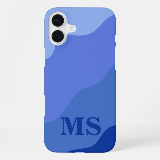 Seascape with Beach, Great Wave & Mount Sea Case iPhone Hoesje (Achterkant)