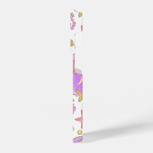 Seascape with Beach, Great Wave & Mount Sea Case iPhone Hoesje (Linkerkant)