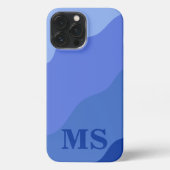 Seascape with Beach, Great Wave & Mount Sea Case iPhone Hoesje (Achterkant)