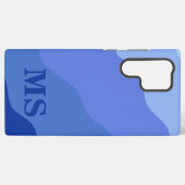 Seascape with Beach, Great Wave & Mount Sea Case Samsung Galaxy Hoesje (Achterkant horizontaal)