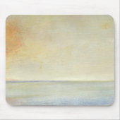 Seascape with Tranquil Orange Sunset Muismat (Voorkant)