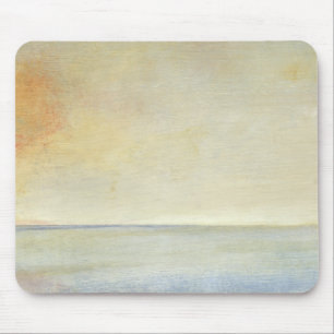 Seascape with Tranquil Orange Sunset Muismat