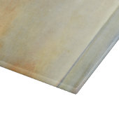 Seascape with Tranquil Orange Sunset Snijplank (Hoek)