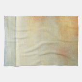 Seascape with Tranquil Orange Sunset Theedoek (Horizontaal)