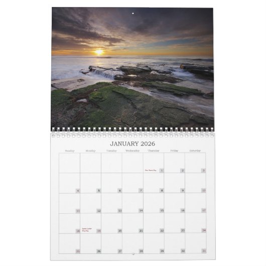 Seascapes Calendar Kalender (Jan 2026)