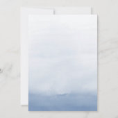 Seascapes Destination Seaside Wedding Invitation Kaart (Achterkant)