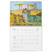 Seascapes en rivieren door Vincent van Gogh Kalender (Mar 2026)