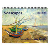 Seascapes en rivieren door Vincent van Gogh Kalender (Hoes)
