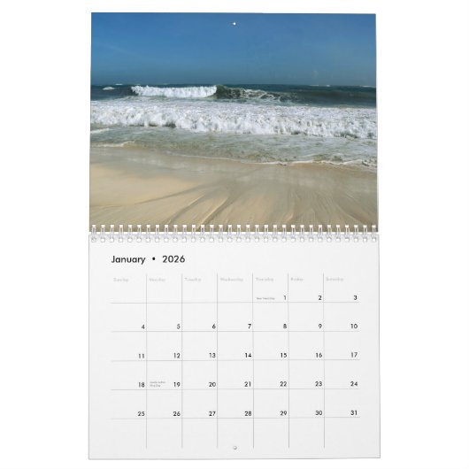 Seascapes Ocean Sea Tropical Kalender (Jan 2026)