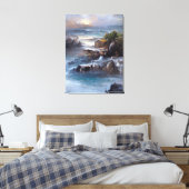 Seascapes reeks 2/3 canvas afdruk (Insitu (Slaapkamer))