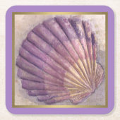 Seashell 2 kartonnen onderzetters (Voorkant)