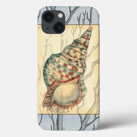 Seashell and Tree Branches Case-Mate iPhone Case (Achterkant)