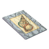 Seashell and Tree Branches Notitieboek (Rechterzijde)