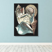 Seashell Anthology Canvas Afdruk (Insitu (Houten vloer))