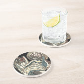 Seashell Anthology Zandsteen Onderzetter (Zijkant)