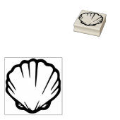 Seashell Art Stempel (Gestempeld)