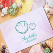 Seashell-Baby shower Gastenboek