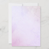 Seashell-Baby shower Kaart (Achterkant)