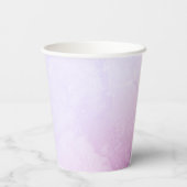 Seashell-Baby shower Papieren Bekers (Achterkant)