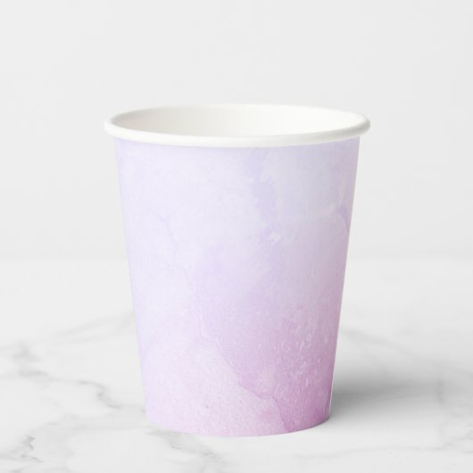 Seashell-Baby shower Papieren Bekers (Achterkant)