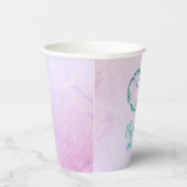 Seashell-Baby shower Papieren Bekers (Rechts)