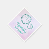 Seashell-Baby shower Servet (Hoek)