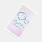 Seashell Baby shower servetten (Hoek)