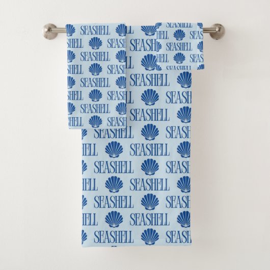 Seashell Bad Handdoek (Insitu)