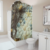 Seashell Beach Bathroom Showgordijn Douchegordijn (In situ)