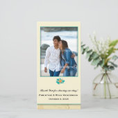 Seashell Beach Bedankkaart (Staand voorkant)