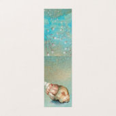 Seashell Beach Gevouwen Bladwijzer Visitekaartje (Buitenkant ongevouwen)