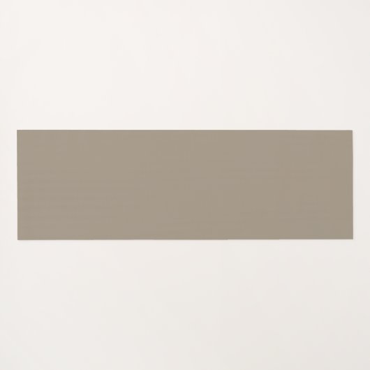 Seashell Beach Modern Beige Cream White Poem Relax Yogamat (Achterkant (horizontaal))